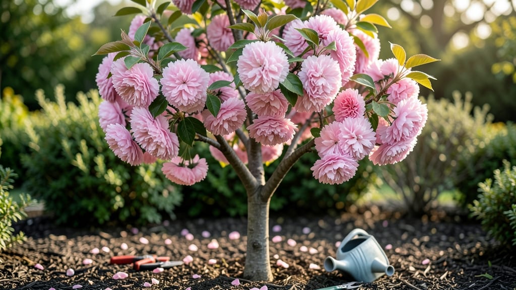 Double Pink Flowering Almond: Year-Round Blooms With Minimal Pruning