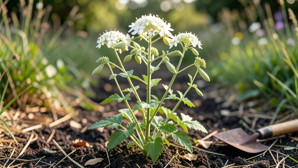 Wild Mustard With White Flowers: Pacific Northwest’s Bold Pollinator Magnet