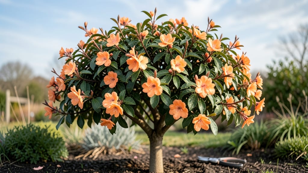 Orange Peach Flowers Growing Guide: Fragrant Blooms Year-Round With Minimal Care
