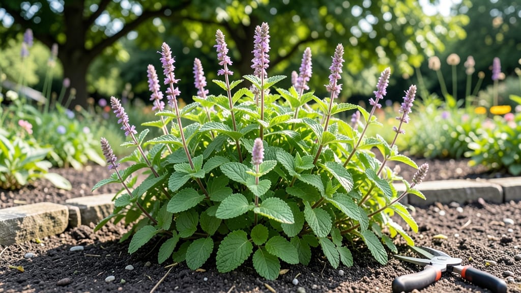 Mint Flower Bouquet: Fragrant Garden Centerpiece With Long-Lasting Blooms