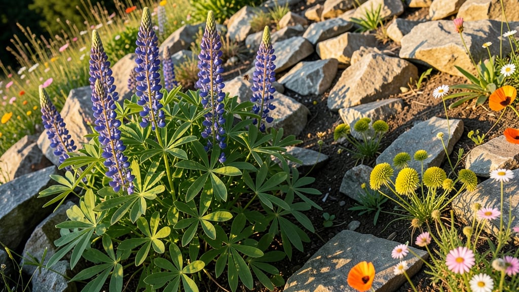 Wildflowers On Hillside: Pacific Northwest Pollinator Paradise