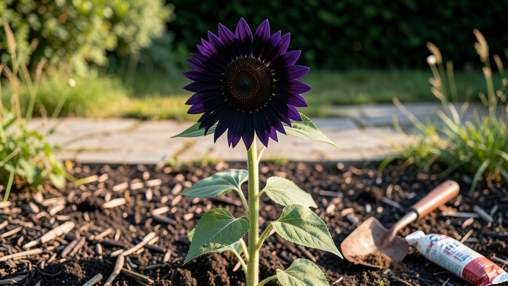 Midnight Blue Sunflower Growing Guide: Bold Purple Blooms in 90 Days