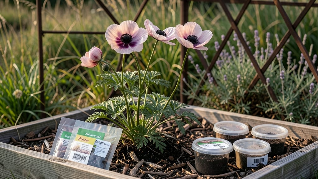 Anemone Flower Seeds: Pacific Northwest Frost-Proof Blooms in 4 Steps