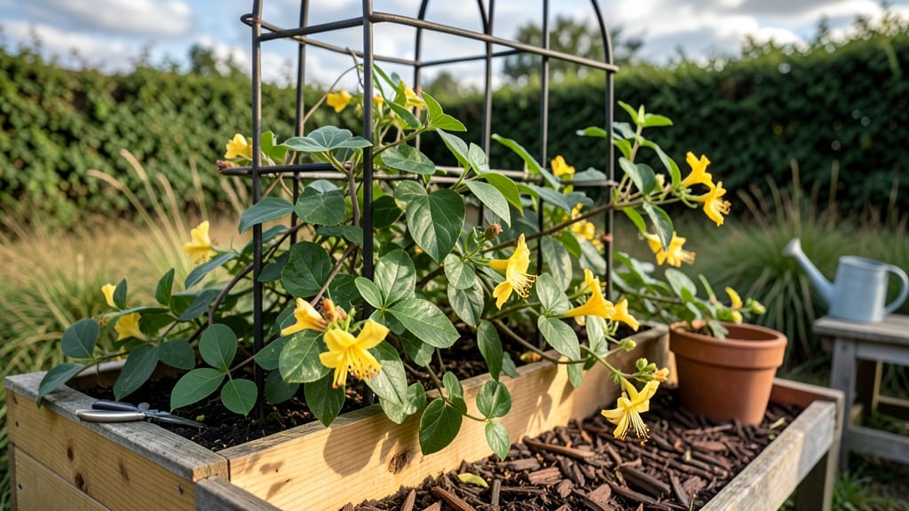 Climbing Vine With Yellow Flowers: Pacific Northwest's Frost-Hardy Perennial Star
