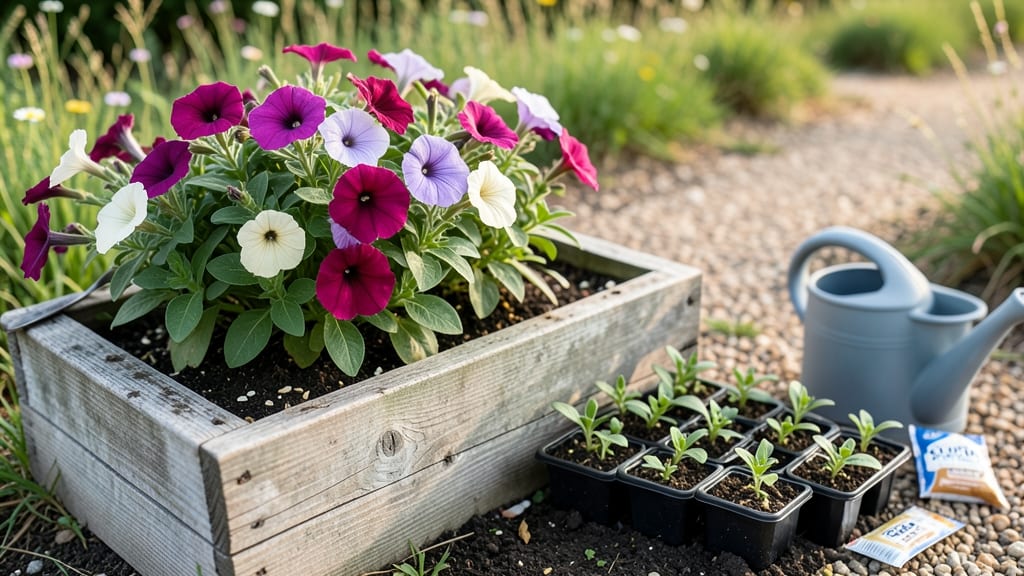 Raised Flower Box Plans: Vertical Garden Oasis With Year-Round Color