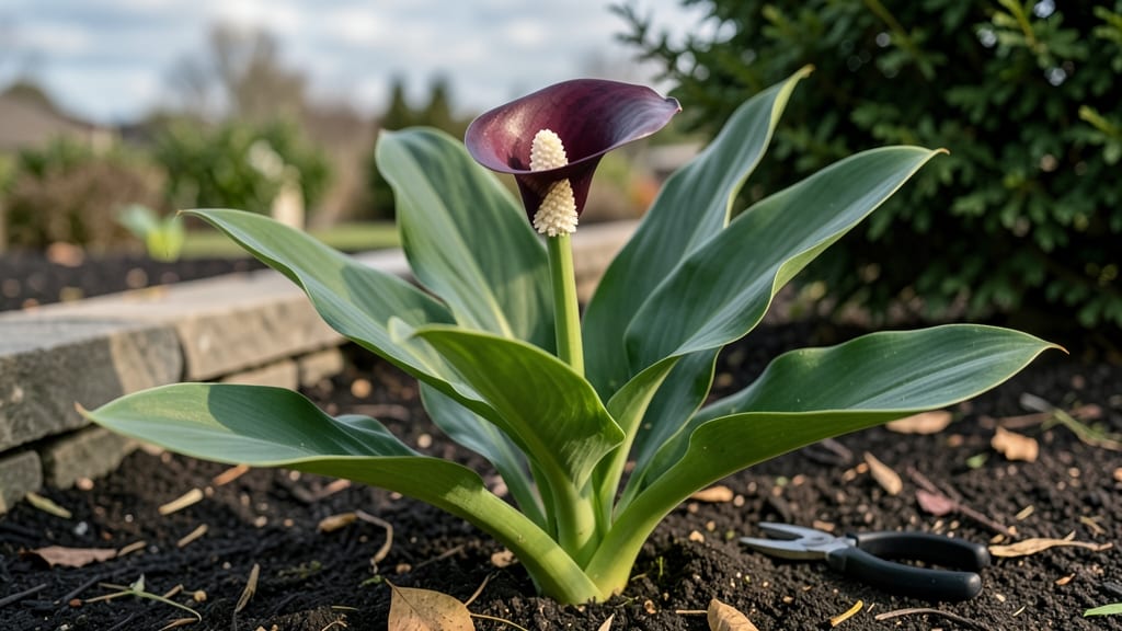 Red Calla Lily Flower Growing Guide: Bold Striped Stems and Frost-Resistant Blooms