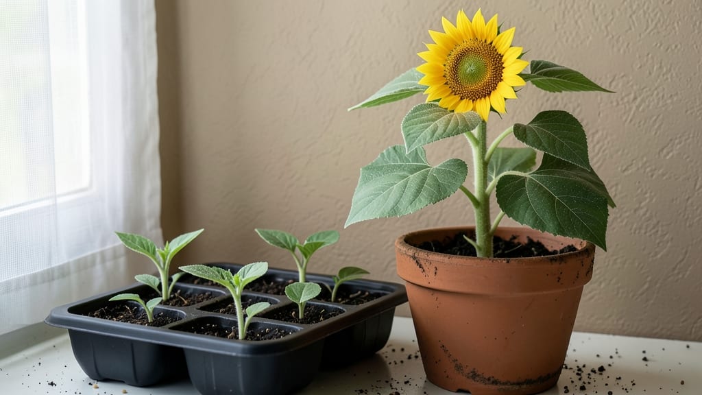 Growing Sunflowers in Pots Indoors: Towering Blooms Without a Garden Space