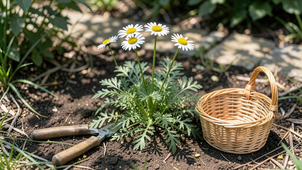 How to Harvest Chamomile Flowers: Peak Flavor at Sunrise and Sunset