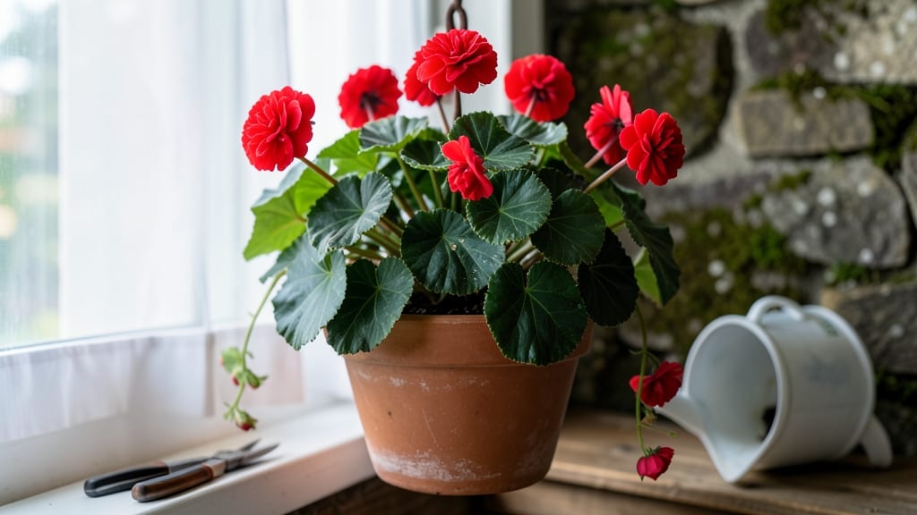 Scarlet Begonia Flower Growing Guide: Year-Round Vibrancy in Pacific Northwest Climates