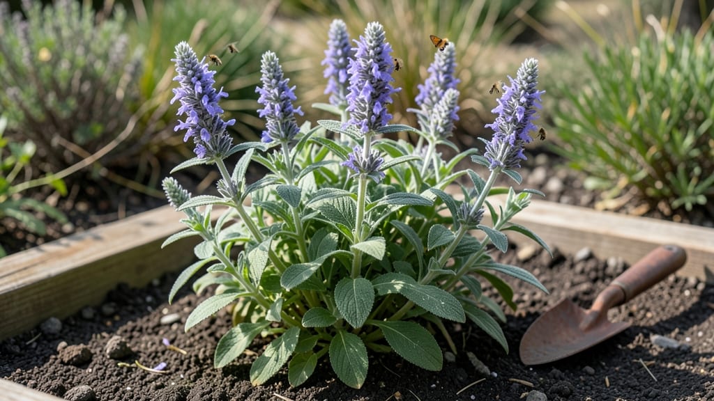 Wild Catnip Flowers Growing Guide: Pacific Northwest Pollinator Magnet