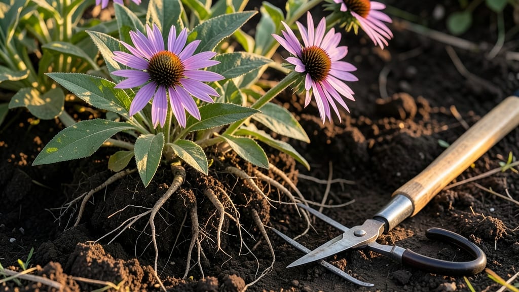 Dividing Purple Coneflower: Year-Round Blooms Through Precision Cuts